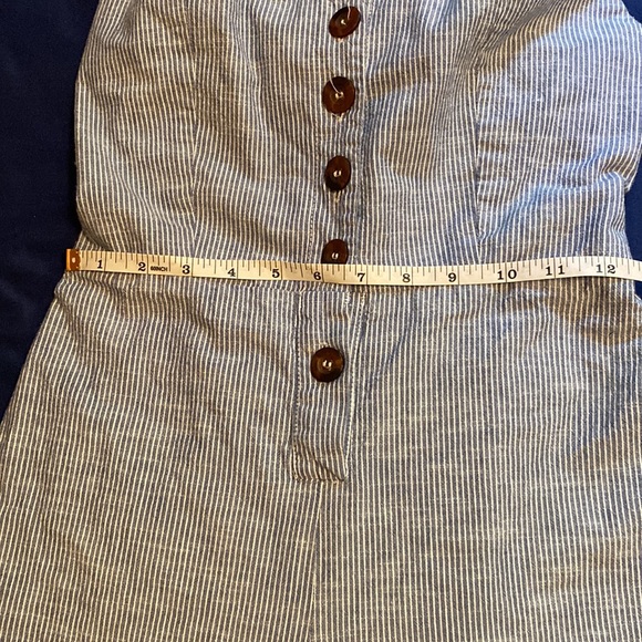 Japna Pinstrip/Jean Jumpsuit - Picture 6 of 11